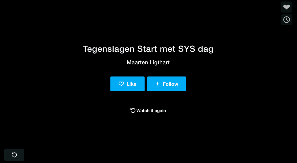 eindscherm vimeo