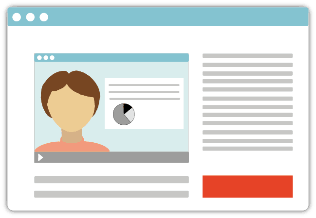 online training camera en whiteboard
