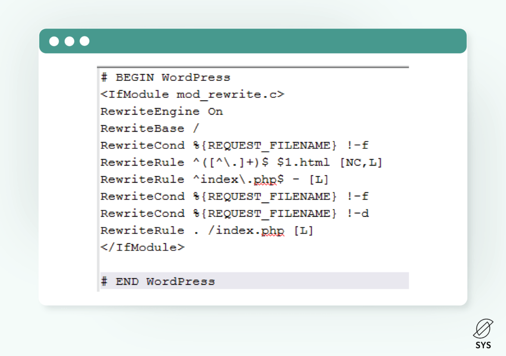 voorbeeld htaccess bestand