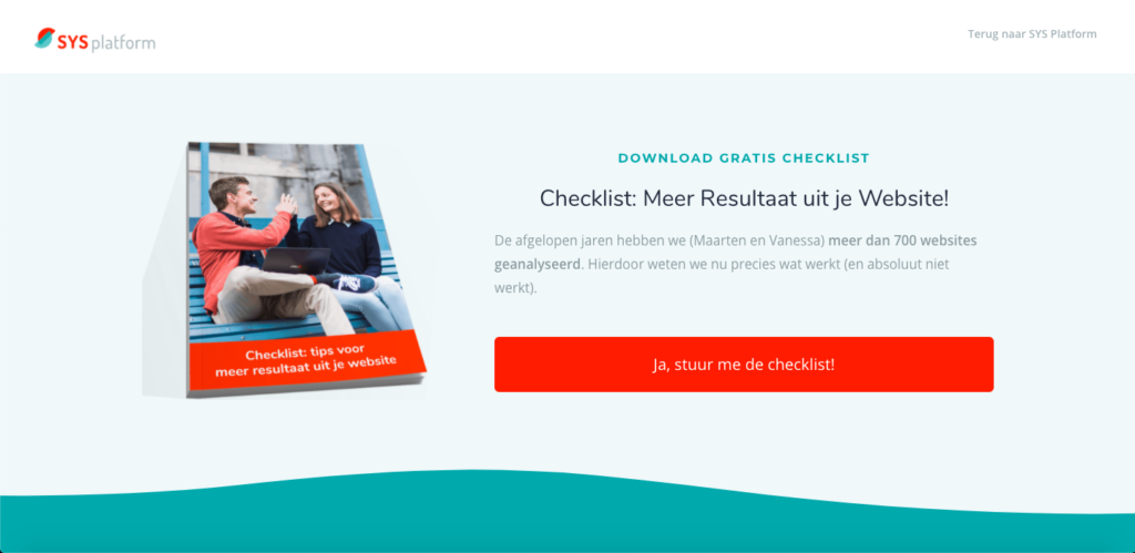 voorbeeld opt-in marketing automation