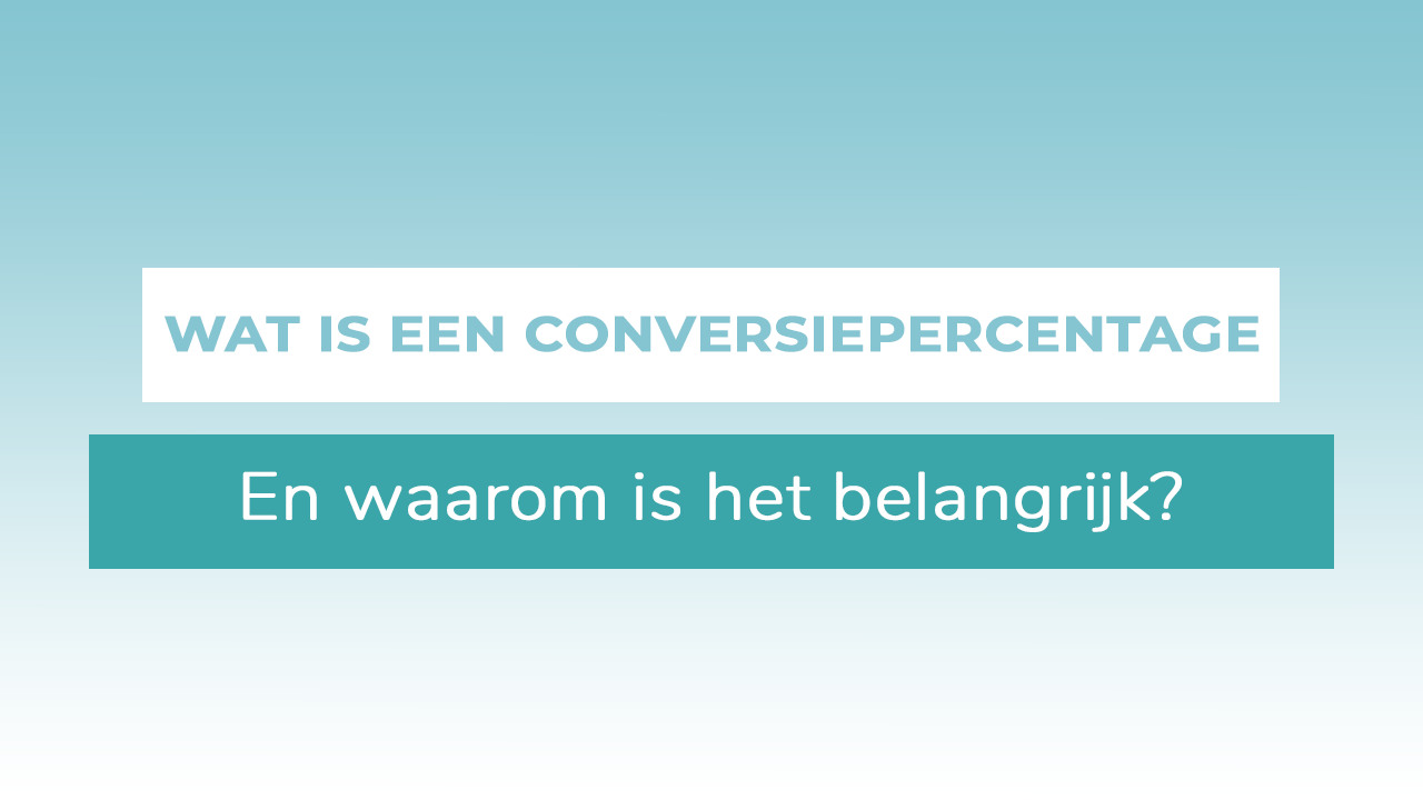 header conversiepercentage
